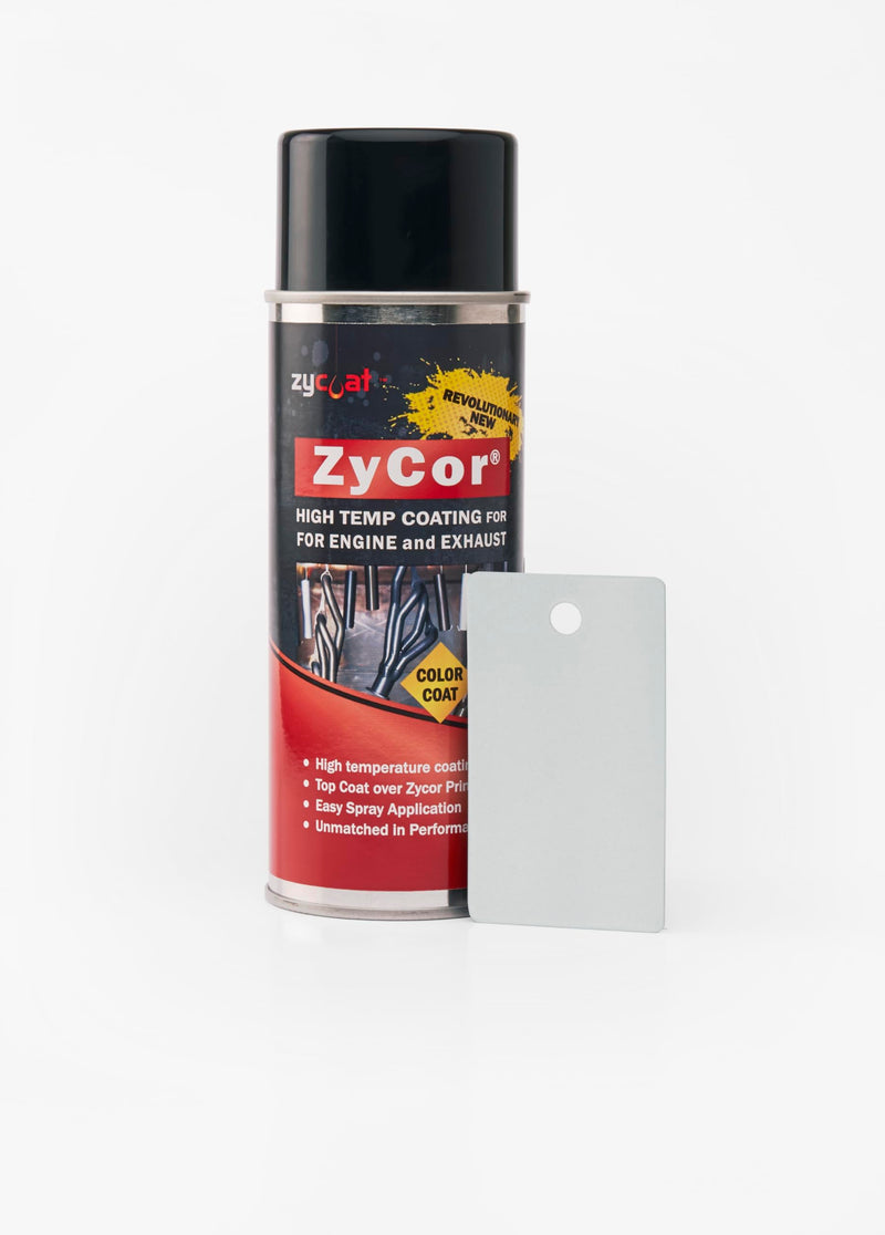 ZyCoat 18013 ZyCor DIY High Temperature Aerosol Coating - Gasser White Color Coat, 13 Ounce