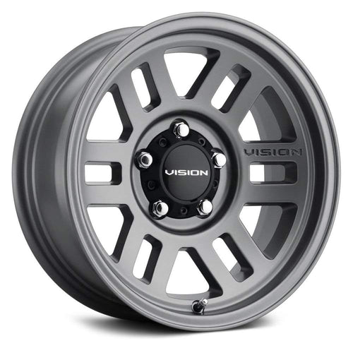 355 Manx 2 Overland Vision 16x8 8x6.5" +0mm Gunmetal Wheel Rim 16" Inch