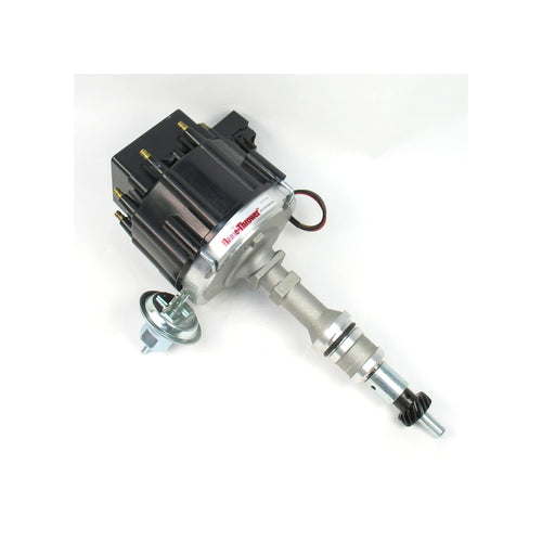 PerTronix Flame-Thrower Black Cap Machined Housing Distributor HEI for Ford Small Block D1350