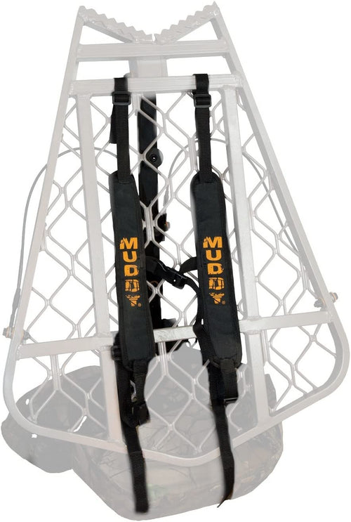 Black Muddy Treestand Backpack Straps