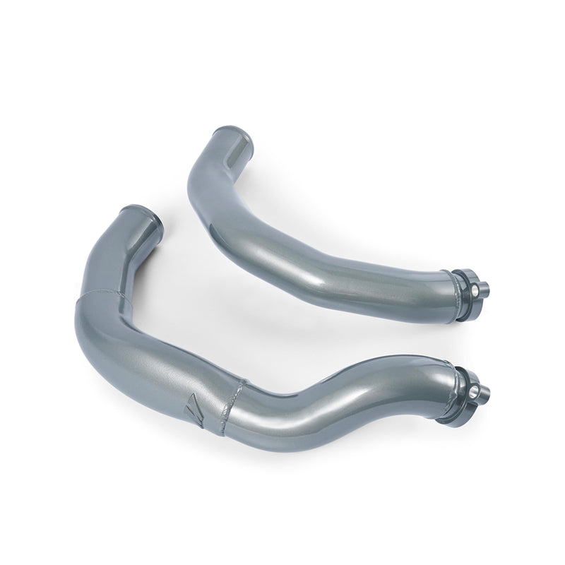 Mishimoto Charge Pipe Kit Performance, Color Matched Compatible With BMW F8X M3/M4 2015–2020, Lime Rock Gray