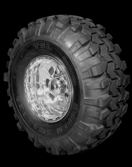 Interco Tire ITCSAM-35 Black Sidewall 39.50x15-16.50 in. Ply Super Swamper TSL Nylon Tubeless Tires