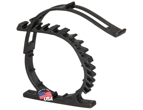 Rubber Clamps Buyers Products RC10L, 2 Pack, Holds 2.5" to 9.5" Diameter, Great For Service Body Truck Storage, RVs & More