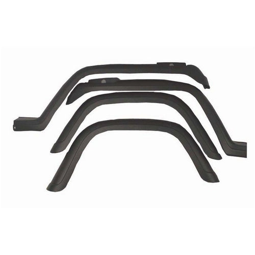 11602.02 | Omix-Ada | Fender Flare Kit, 4 Piece, Factory Style | OE Reference: 5AHK | Fits 1987-1995 Jeep Wrangler YJ