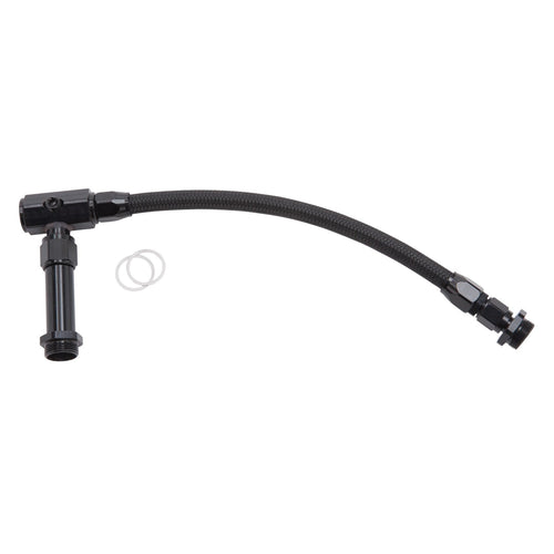 Edelbrock Carb Fuel Hose Kit #6 Dual Inlet Holley 4150 Series W/Out Gauge Proclassic Finish 641095