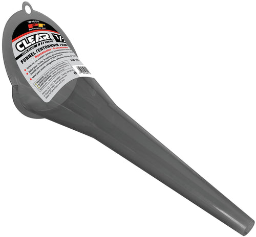 W4054 Performance Tool Clear View Long Reach Funnel - 1/2 Pint, Multi-Purpose Fluid Handling