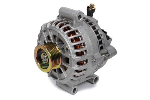 Alternator Powermaster 48517 (Ford 6G Natural 200A 6 grv Pulley Transverse Mtg SVT Cobra 5.4L DOHC PCM Controlled LI-SIG-A VR), 1 Pack