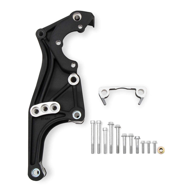 Accessory Drive Bracket Kit Holley 20-155BK, 1 Pack