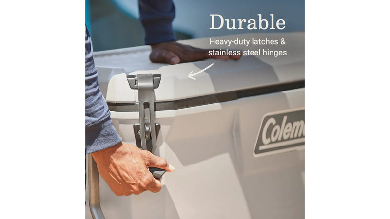 Coleman Convoy Series Ice Chest 100 Quart Cooler with Wheels