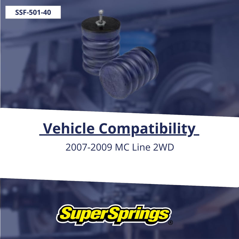 SumoSprings SSF-501-40 | Front SumoSprings for Freightliner FRED, Blue