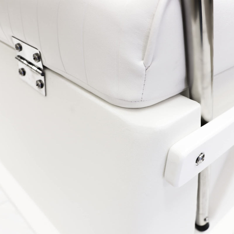 Offshore 8WD437SS-784 Wise Cooler/Storage Seat, 62 Quart, Brite White