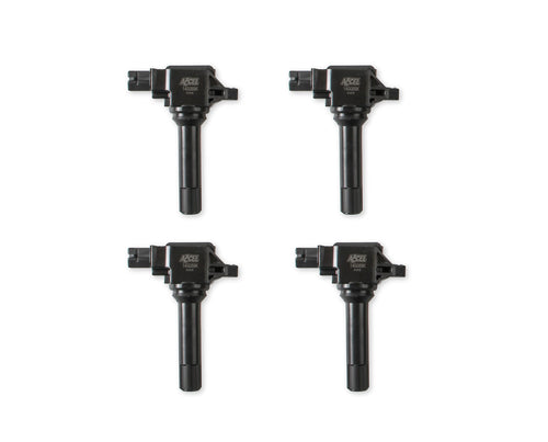 140089K-4 ACCEL Ignition Coils - Black, 4-Pack