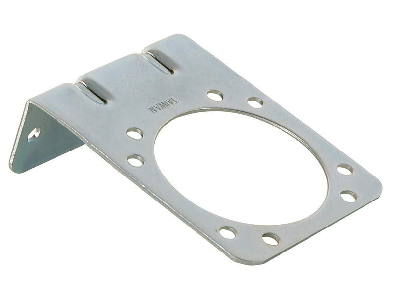 7-Way Buyers Products Flat Zinc Trailer Connector Bracket