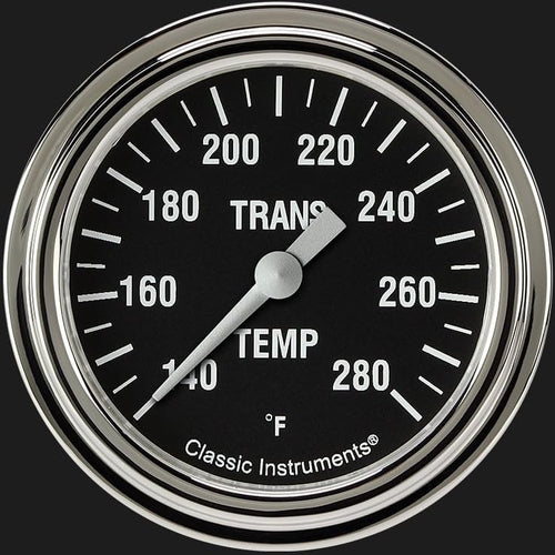 Hot Rod Classic Instruments HR327SLF 2 5/8" Transmission Temperature Gauge