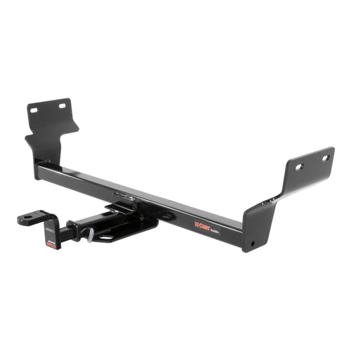 CURT Class 1 Trailer Hitch with Ball Mount, 1-1/4-In Receiver, Black Fits Select Chrysler 200