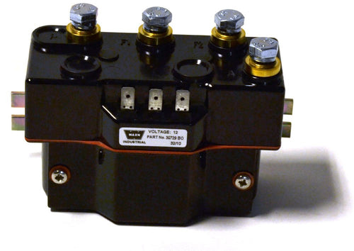 12V WARN Contractor, SW, W/Factor Y Bracket
