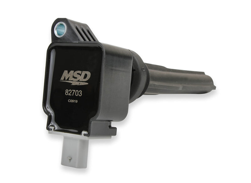 6-Pack MSD 827063 Ignition Coils, Black