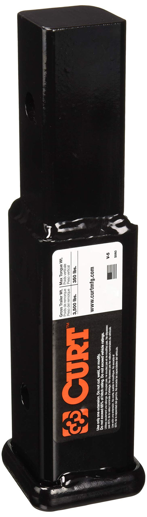 Meyer Class FHK45793 Receiver Hitch with 7" Extension, Black