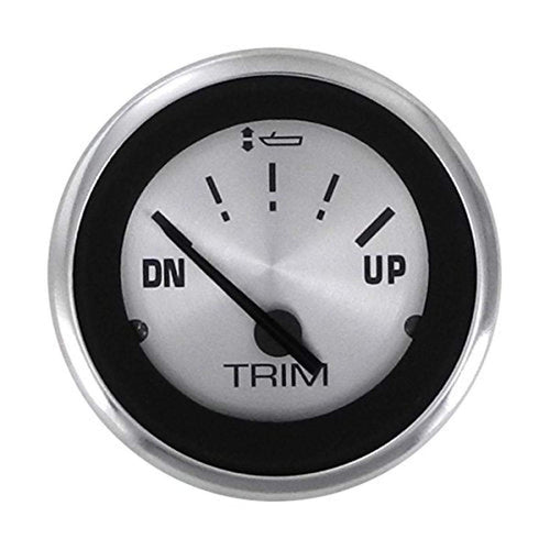 Sierra International Sterling 64475P Outboard Up - Down Dial Range Scratch Resistant Trim Gauge for Honda, 2"