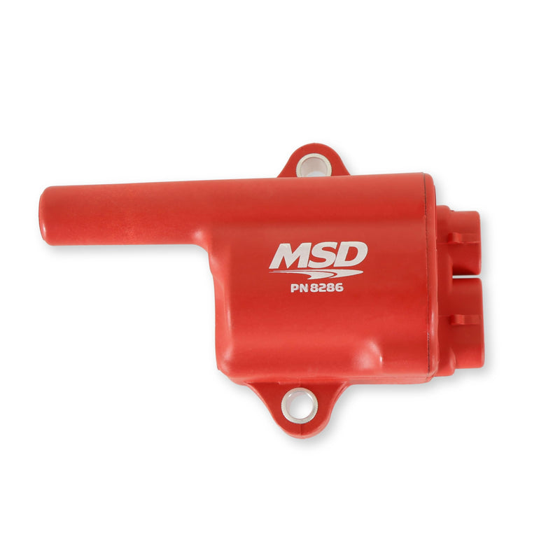 Pro Power Series MSD 82868 Ignition Coil, Red, 8-Pack