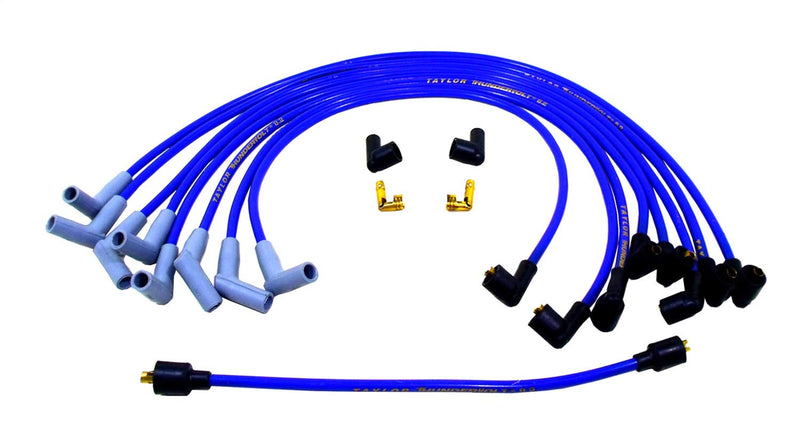 Thundervolt 8.2 Taylor Cable custom 8 cyl blue
