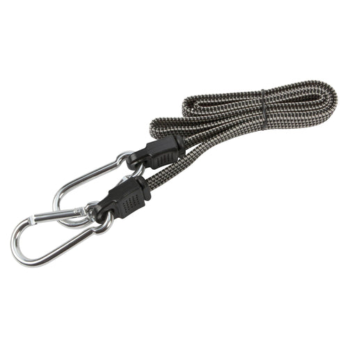 W1456 Performance Tool 48-Inch Flat Bungee w/ Carabiner - Heavy Duty, Securely Fasten and Tie Down Cargo, Ideal for Trucks, Vans, and SUVs