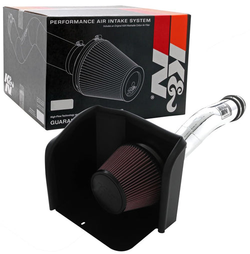 Cold Air Intake System K&N: High-Flow Air Filter, Increase Performance & Towing: Compatible with 2016-2023 TOYOTA Tacoma, 77-9039KP
