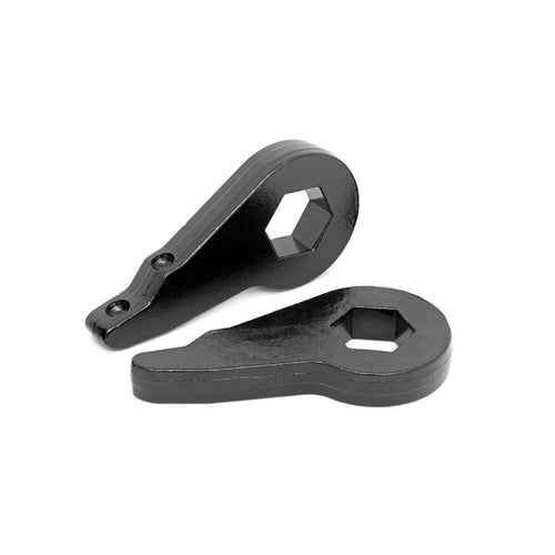 Rough Country Torsion Bar Leveling Kit 2 inch for Chevy C2500/K2500 Truck 4WD (1988-1998) FT Code - Adds 2" Lift for Bigger Tires & Rougher Terrain
