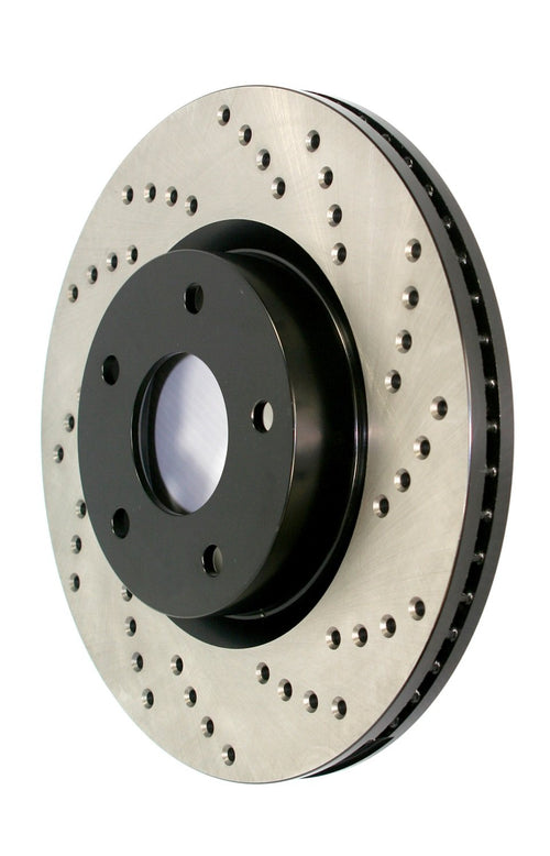 128.65151L Stoptech Sport Cross Drilled Brake Rotor, Left