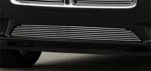 Horizontal T-Rex 25442 Aluminum Polished Finish Billet Bumper Grille Overlay for Dodge Charger