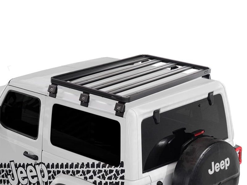 Slimline II Front Runner 1/2 Roof Rack Kit Compatible with Jeep Wrangler JL 2 Door (2018-Current)