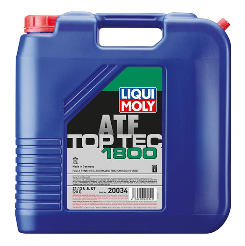 LIQUI MOLY ATF Top Tec 1800 | 20 L | Gear oil | Hydraulic oil | SKU: 20034