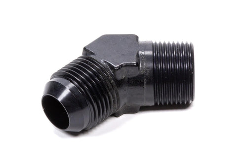 1/2 NPT -12AN Fragola 45 Degree Adapter - Black
