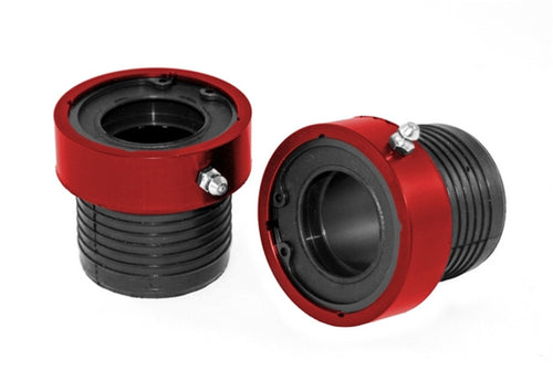 Axle Tube Seal Kit Alloy USA for Jeep Wrangler/Grand Cherokee | Front, Red, Pair | 11105 | Fits 1987-2018 Jeep Wrangler YJ/TJ/LJ/JK; 1993-1998 Jeep Grand Cherokee w/ Dana 44