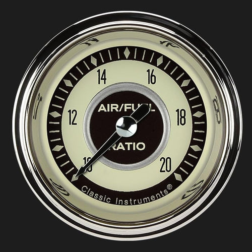 Nostalgia Classic Instruments 2-1/8" Air/Fuel Ratio Gauge NT194SHC