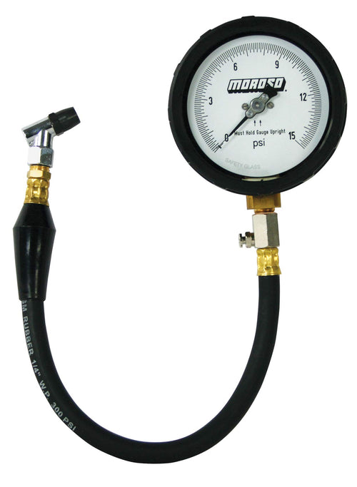 0-15 lbs. Tire Gauge Moroso 89552