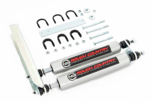N3 Rough Country Dual Steering Stabilizer for 1980-1996 F-150/Bronco - 8733830
