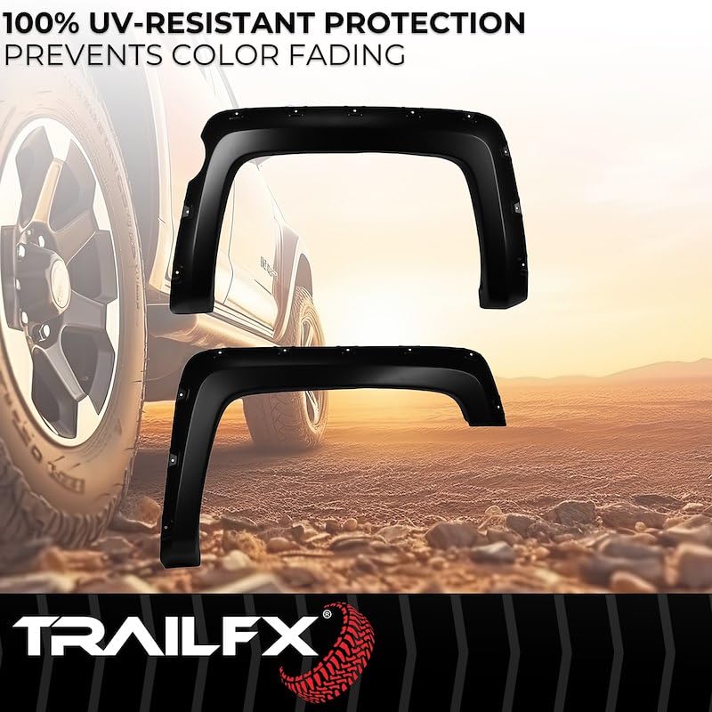 Pocket Style Flare Trailfx TFC3004S Set Of 4 Smooth