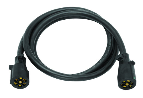 7-Way Bragman Double Ended Molded Trailer Cord with 6-Feet Cable