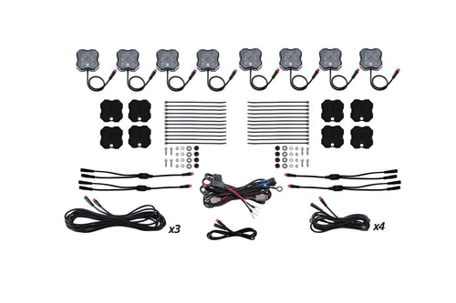 RGBW Rock Light Installer Magnet Mount Kit Diode Dynamics (8-Pack)