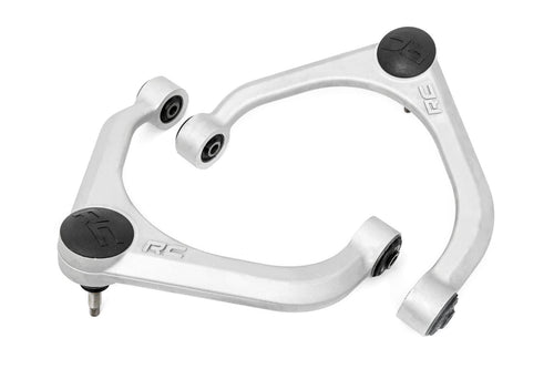 Rough Country Upper Control Arms Forged Aluminum for Ram 1500 (2012-2025 & Classic) OE Upgrade, 2-Pack, Silver
