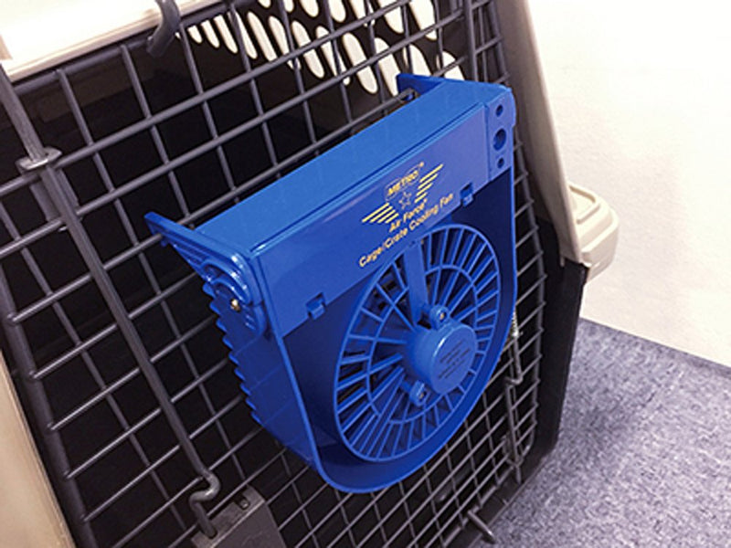 Fan Cooling for Cage of Dogs