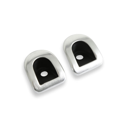 Muscle Cars Drake 5R3Z-6322050-1A Door Lock Grommet Brushed Aluminum/Black