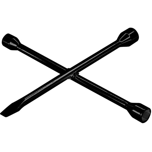 Combination Lug Wrench 14 inch with SAE/Metric Spade Tip