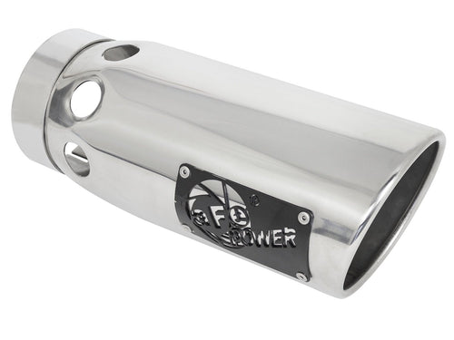 Polished aFe Power 49T40501-P121 Stainless Steel Intercooled Tip