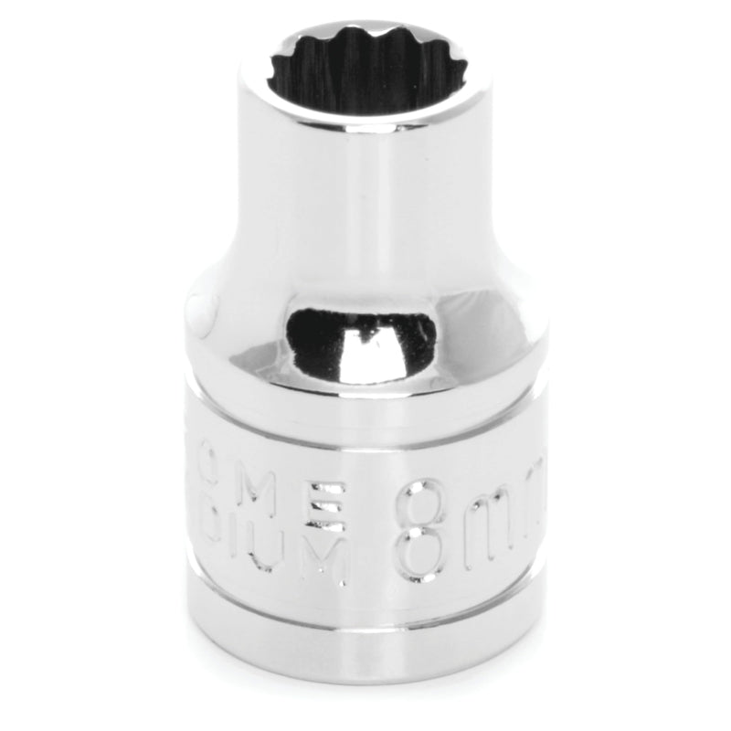 W38808 Performance Tool 3/8-Inch 12-Point Socket, 8mm