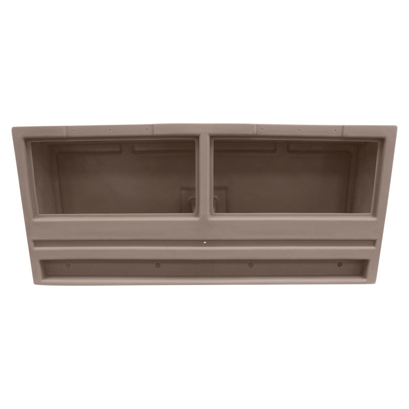 BM1145-1B-1725 Wise Premier Series Pontoon 50-Inch Bench Base Only, Mocha Java