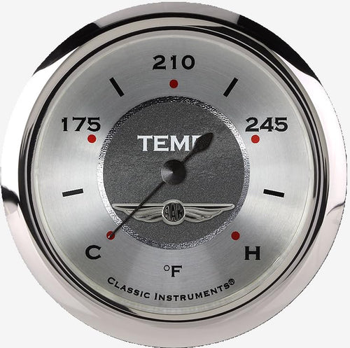 AW326SRC-02 Classic Instruments All American 2 5/8" Water Temperature Gauge 1/8"