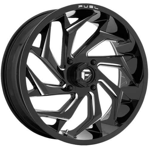UTV Fuel D753 20X7 4X137 GL-BLK-MIL 13MM - D7532070A644