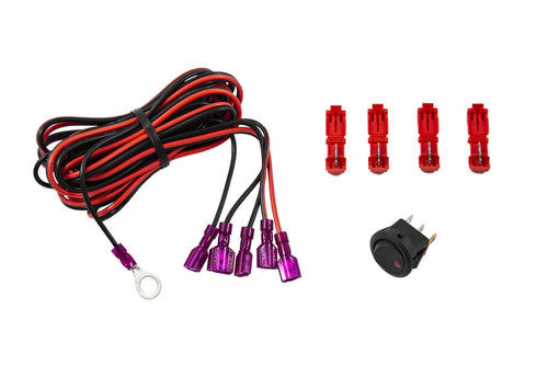 Add-on LED Switch Kit Diode Dynamics DD3034, Red